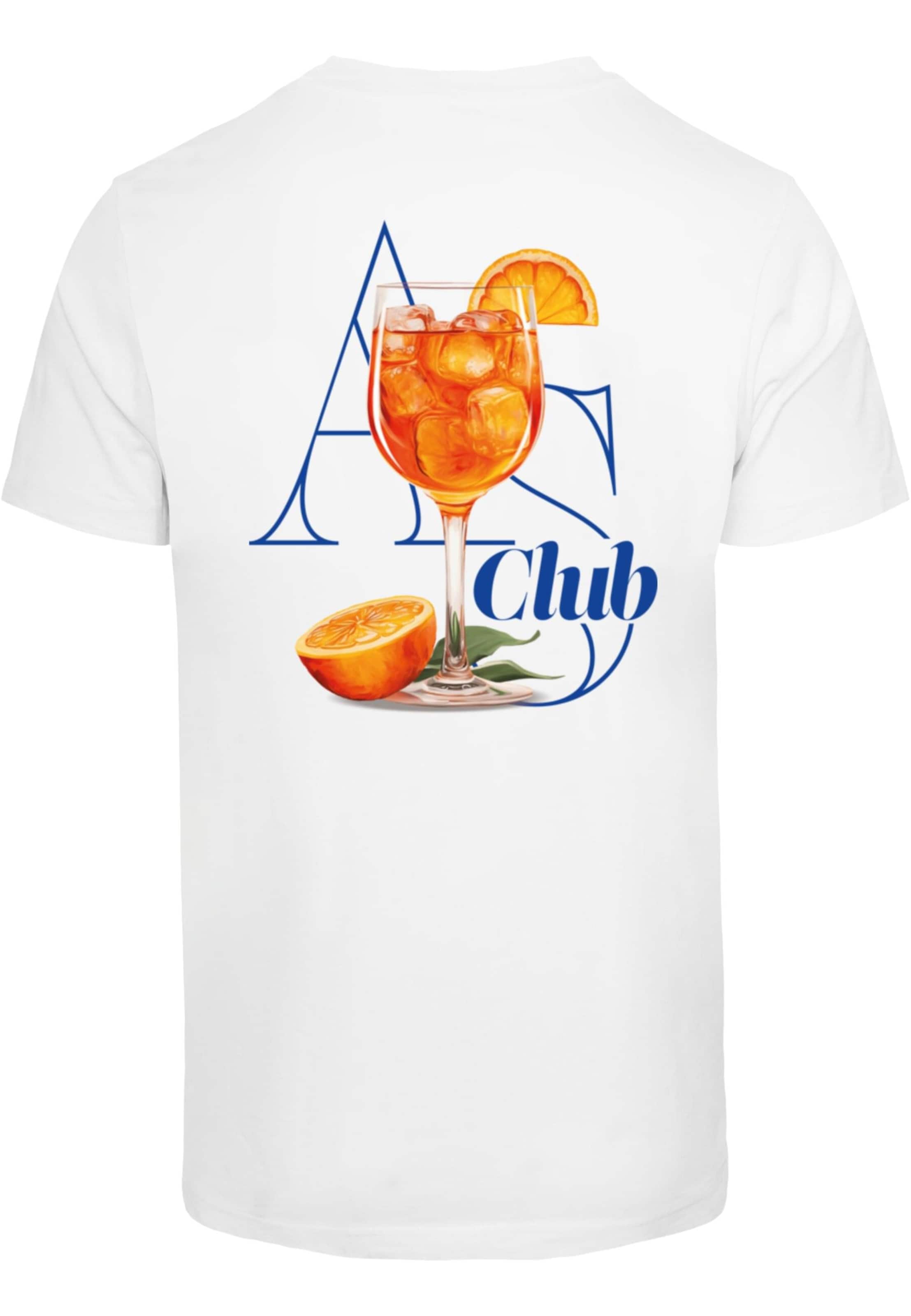 Mister Tee - Camisa 'Club' em branco