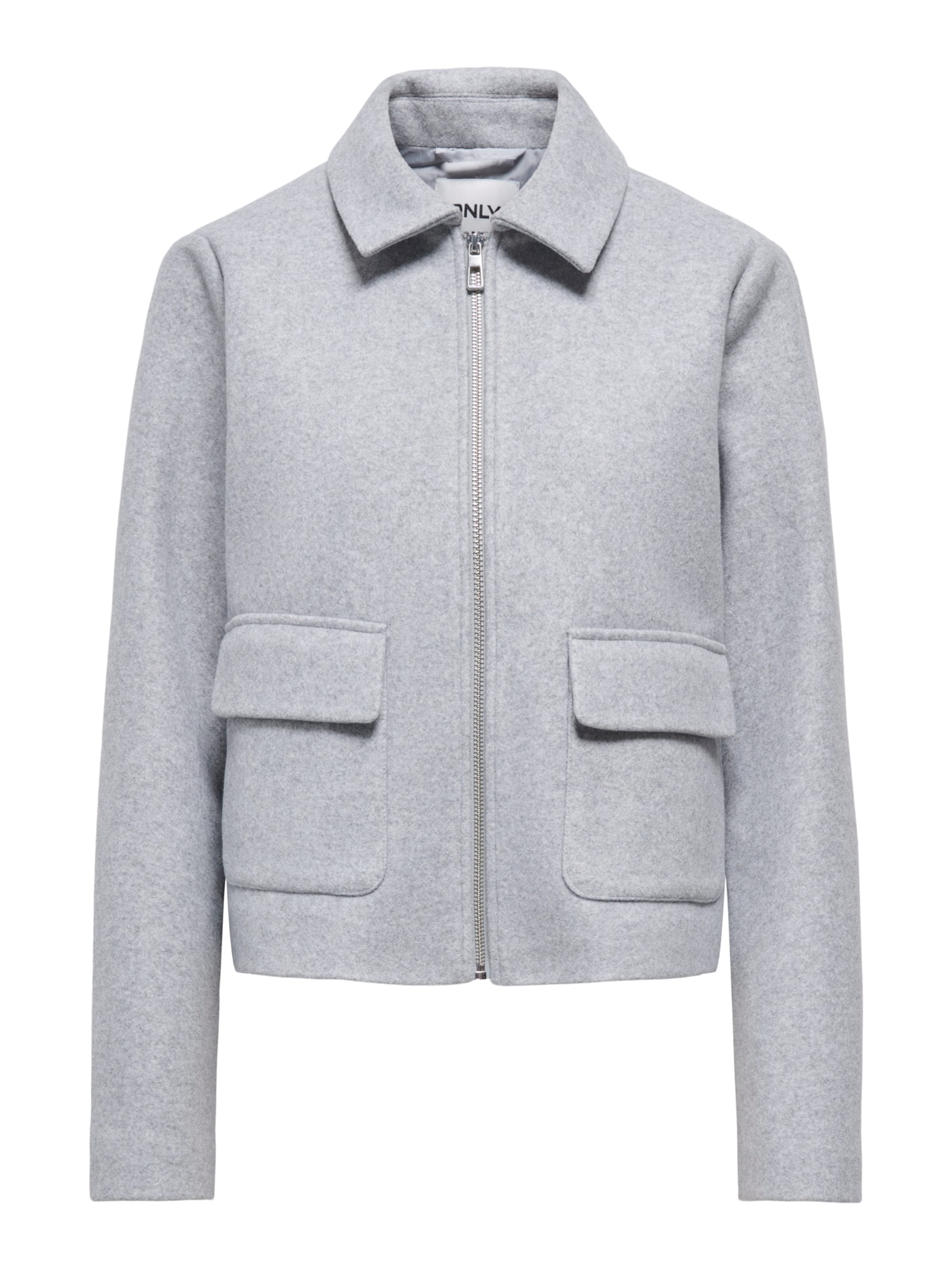 ONLY Between-season jacket 'ONLVela' in Grey: front
