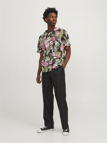 JACK & JONES Shirt 'Jeff' in Zwart