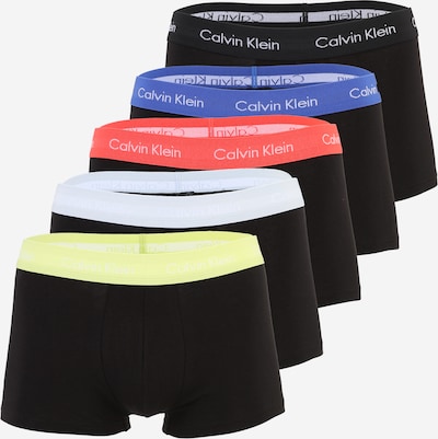 Boxer trumpikės iš Calvin Klein Underwear, spalva – mėlyna / šviesiai raudona / juoda / balta, Prekių apžvalga