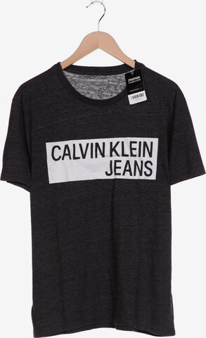 Calvin Klein Jeans Shirt in L in Grey: front