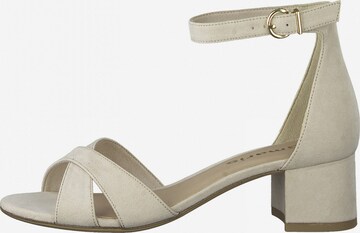 TAMARIS Sandale in Beige