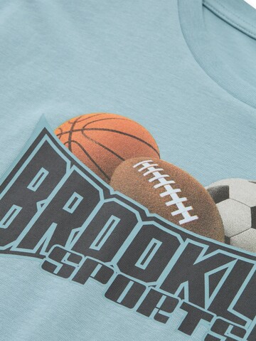 TOM TAILOR T-Shirt in Blau