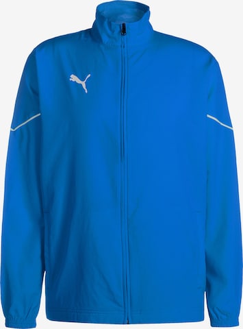 PUMA Athletic Jacket in Blue: front