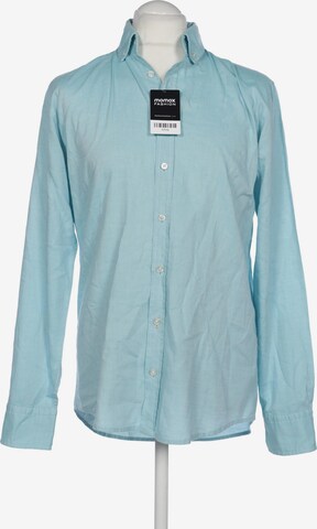 BOSS Orange Button Up Shirt in L in Green: front