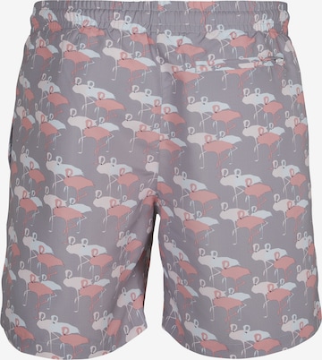 Urban Classics Badeshorts in Grau