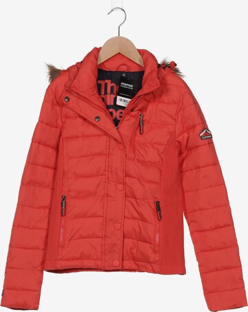 Superdry Jacket & Coat in S in Orange: front