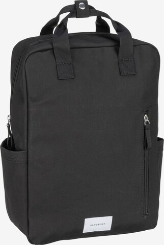 SANDQVIST Backpack 'Knut' in Black