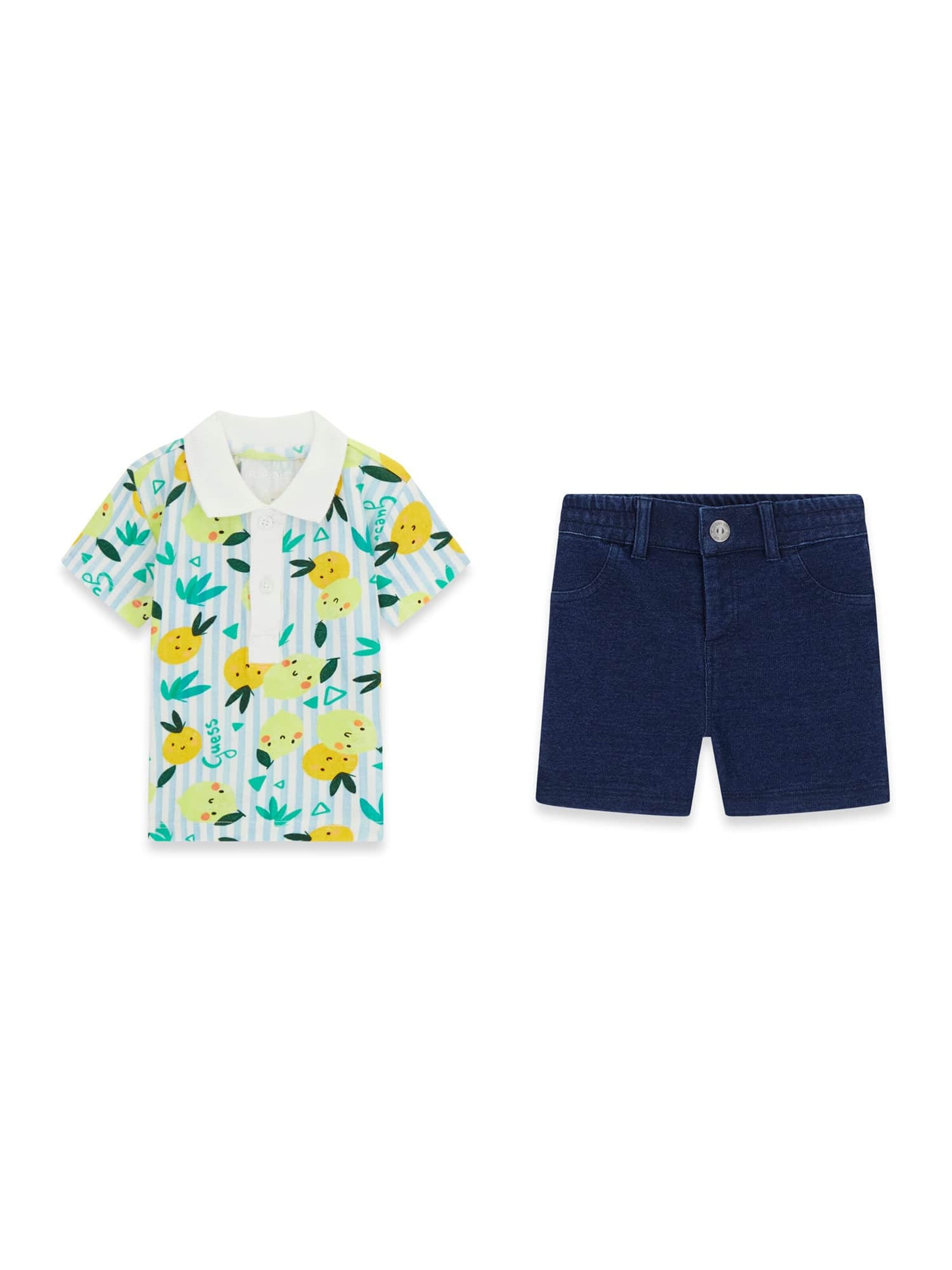 GUESS Set in Blue: front