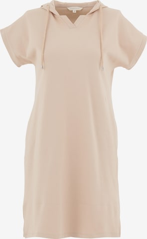 Organication Kleid in Beige: Vorderseite