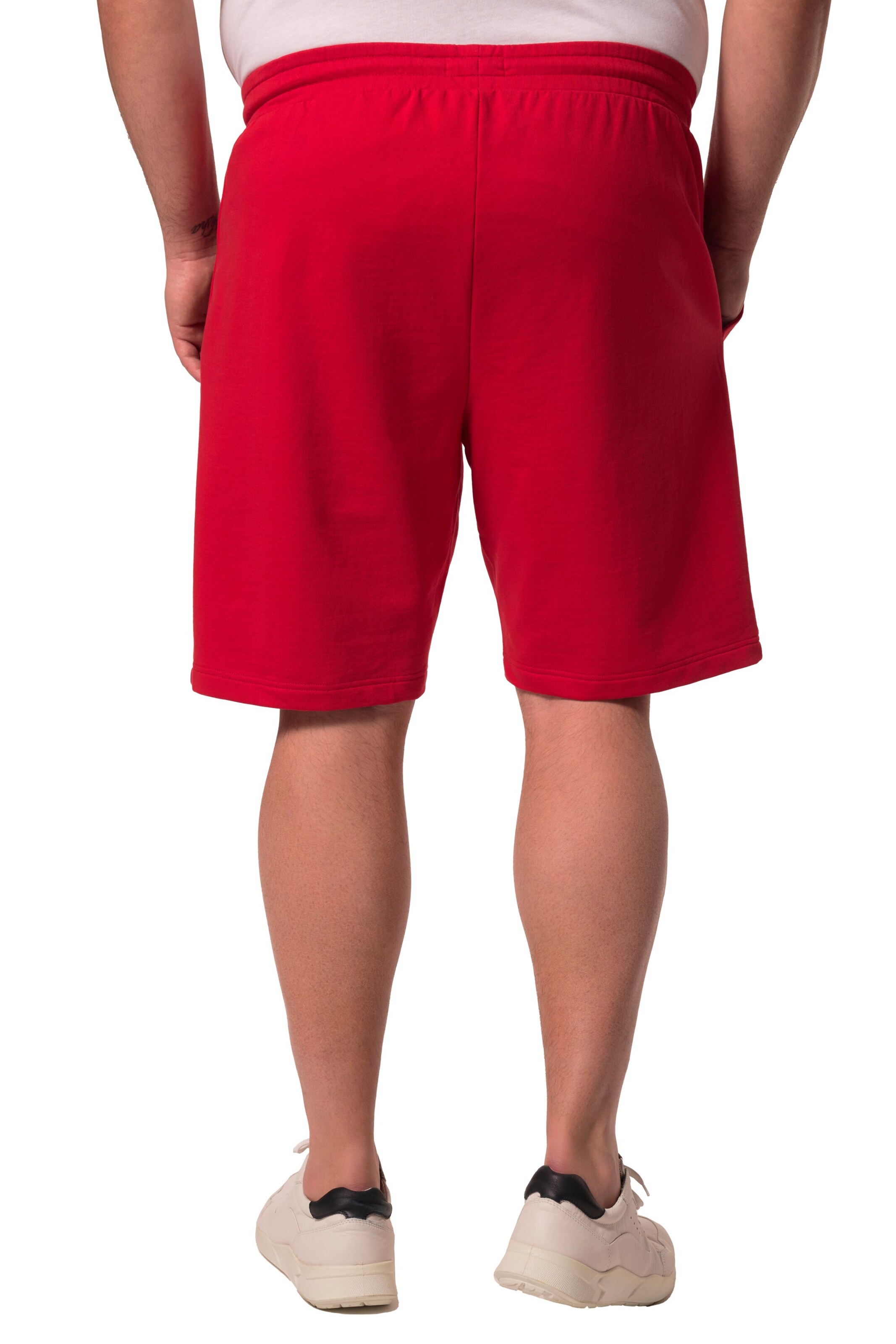 Men Plus Regular Trousers in Red