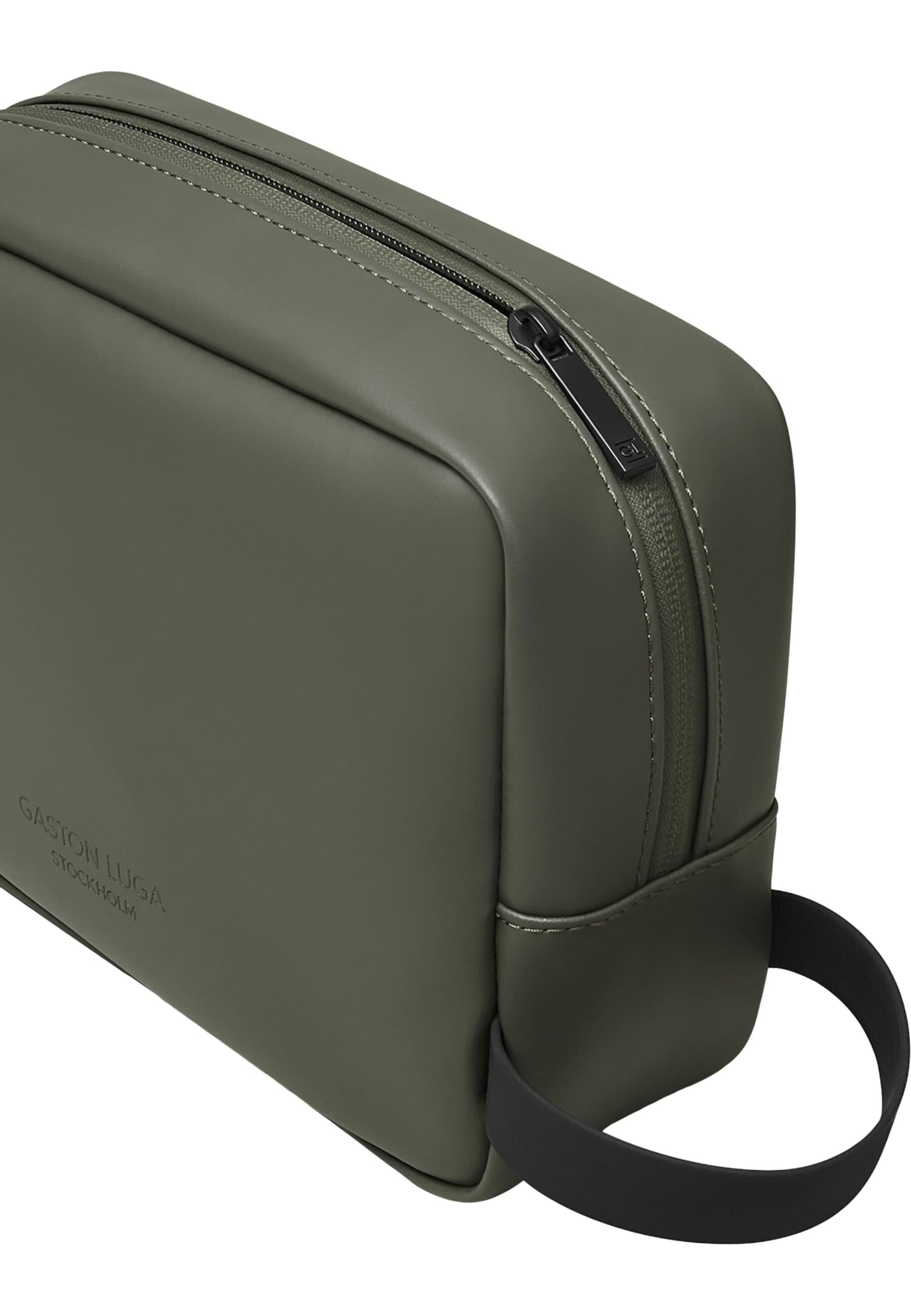 Gaston Luga Kosmetiktasche 'Splash' in Grün