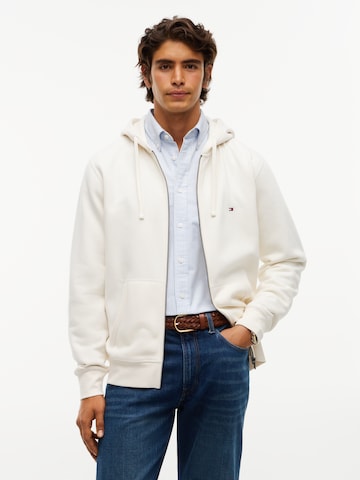 Giacca di felpa 'ESSENTIAL' di TOMMY HILFIGER in beige: frontale