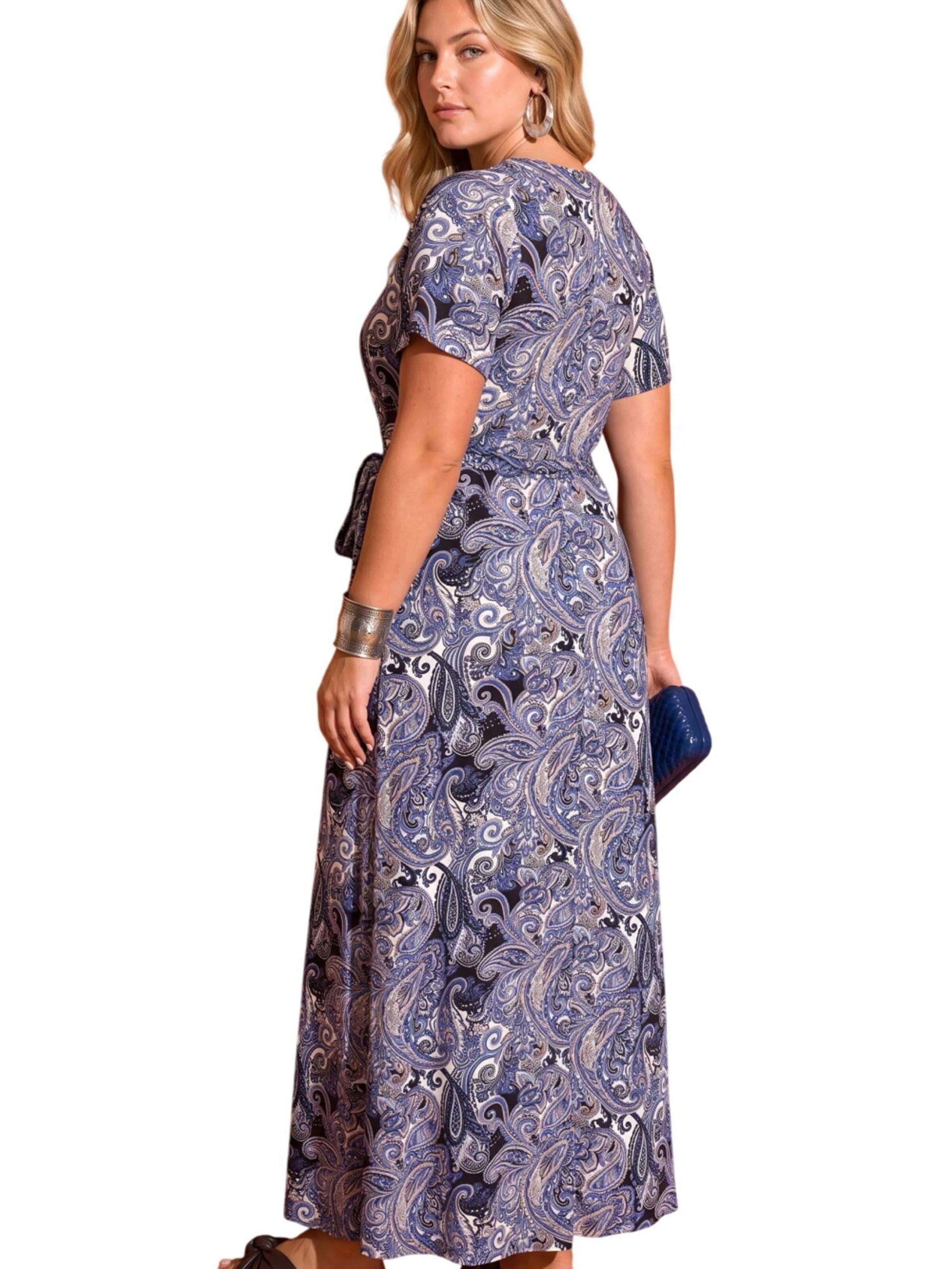 Shape Of You Dress in Blue