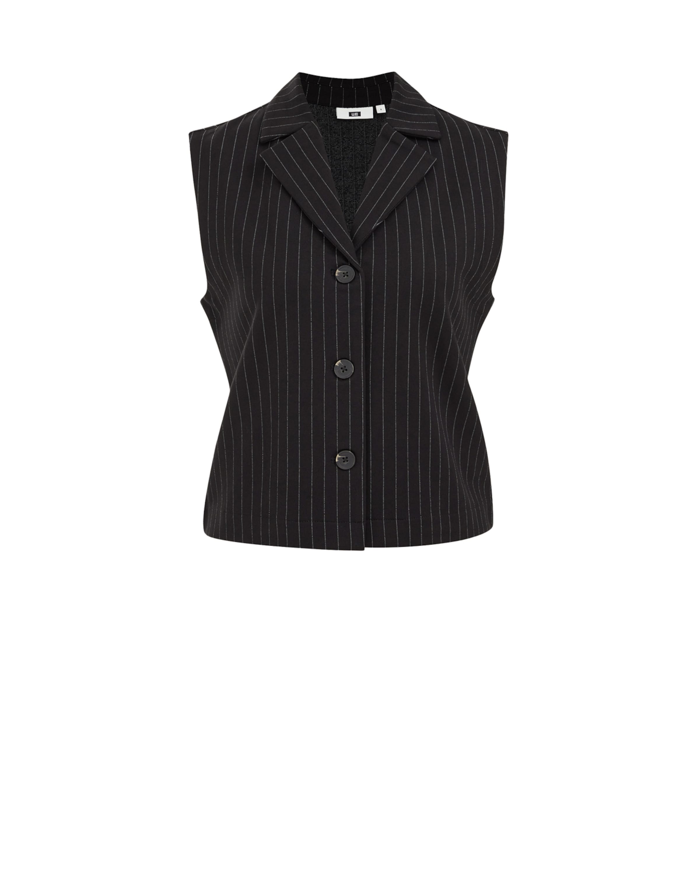 WE Fashion Vesta - Čierna: predná strana