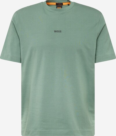 BOSS T-Shirt 'TCHUP' in mint / schwarz, Produktansicht
