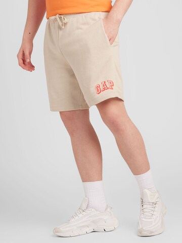 GAP - regular Pantalón en beige: frente