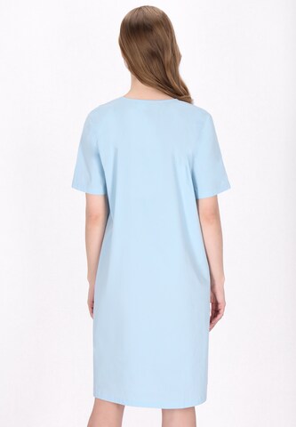 DreiMaster Klassik Jurk in Blauw