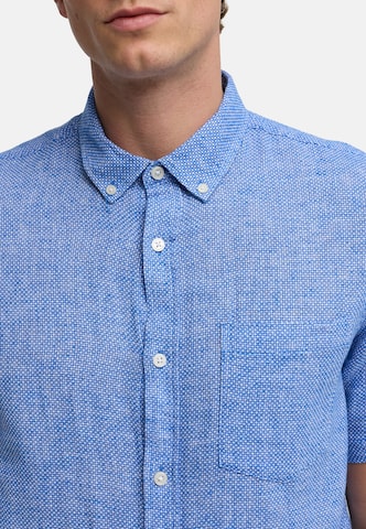 Kronstadt Regular fit Overhemd 'KSGallagher' in Blauw