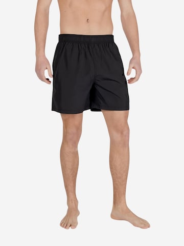 ARMANI EXCHANGE Bathing trunks 'XM000812 AF13556' in Black: front