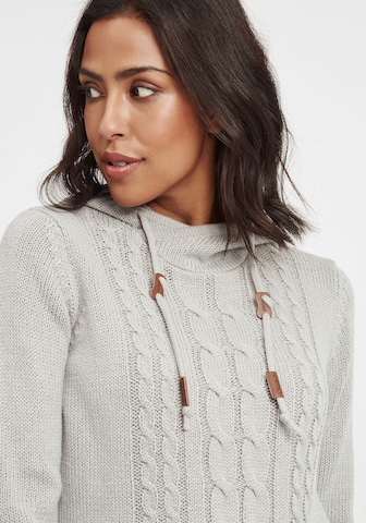 Oxmo Pullover 'Cable' in Grau