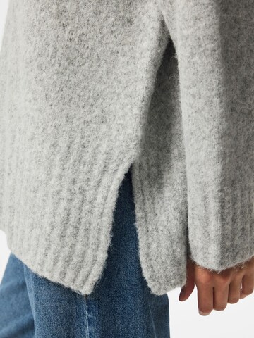 PIECES Sweater 'PCTina' in Grey