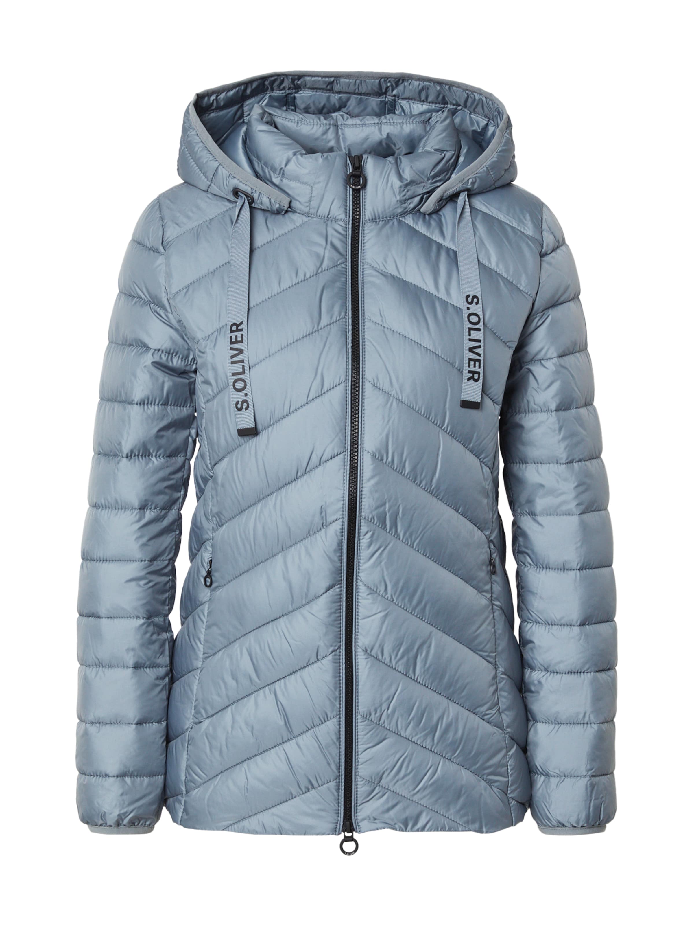 s.Oliver Φθινοπωρινό και ανοιξιάτικο μπουφάν σε μπλε: μπροστά