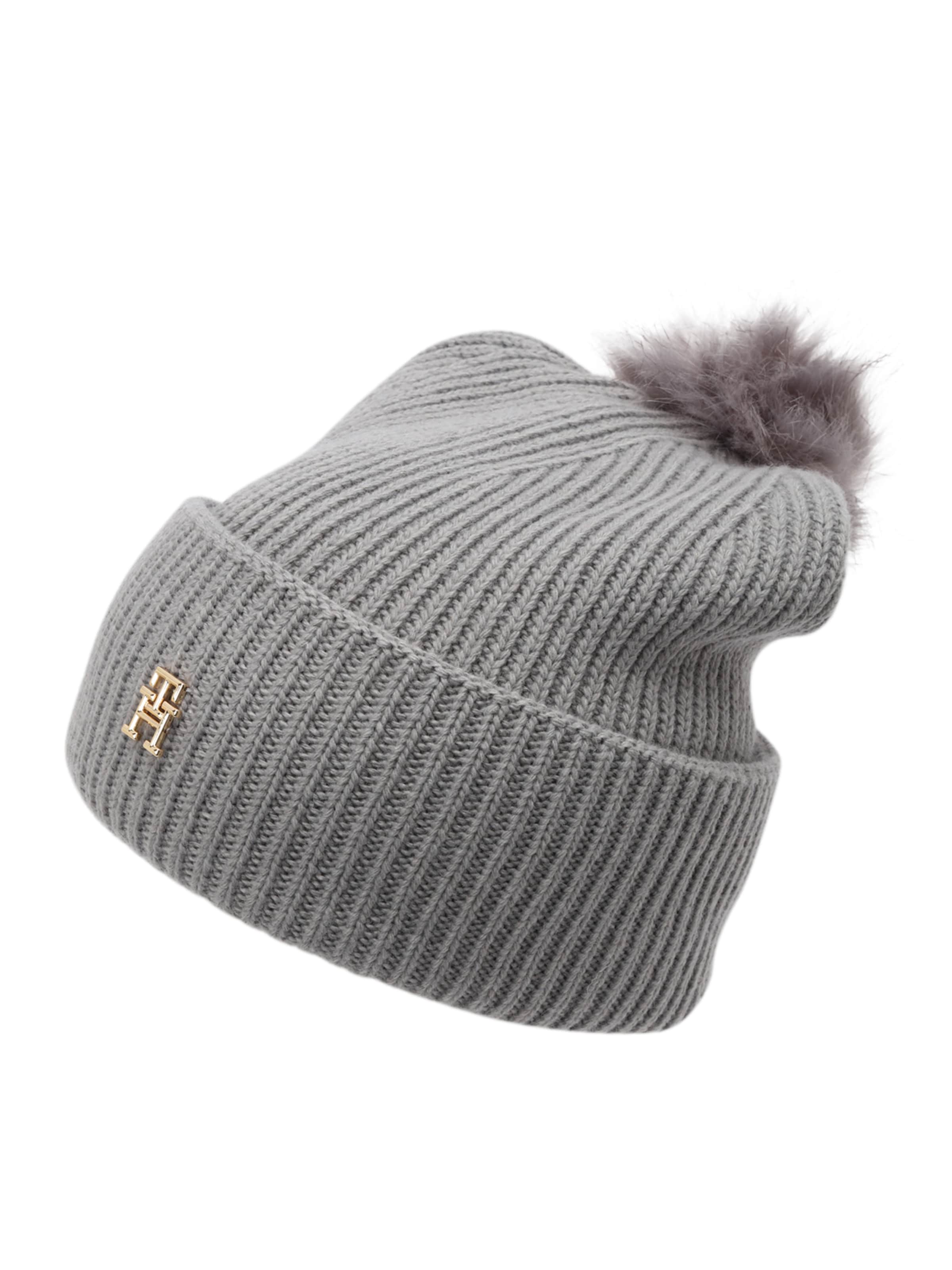 TOMMY HILFIGER Hue i grå: forside
