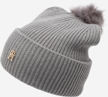 TOMMY HILFIGER Muts in Grijs: voorkant