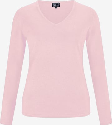 Pullover di CASH-MERE.CH in rosa: frontale