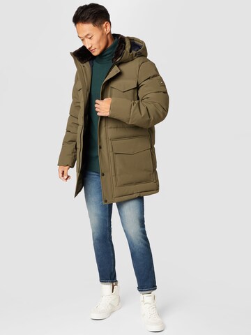 žalia TOMMY HILFIGER Žieminė parka