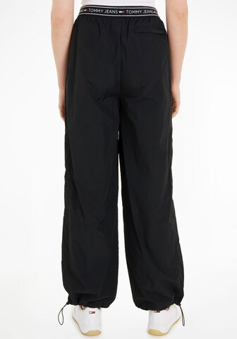 Tommy Jeans Curve Loosefit Hose in Schwarz