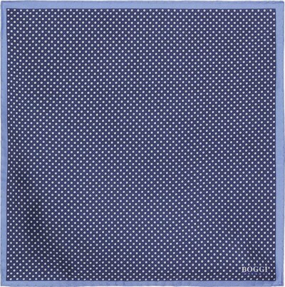 Kišeninė nosinaitė iš Boggi Milano, spalva – mėlyna / tamsiai mėlyna / balta, Prekių apžvalga