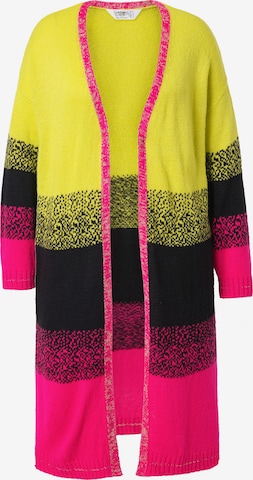 Angel of Style Knit Cardigan in Mixed colors: front