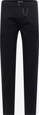 Pantalon chino ESPRIT en noir : devant