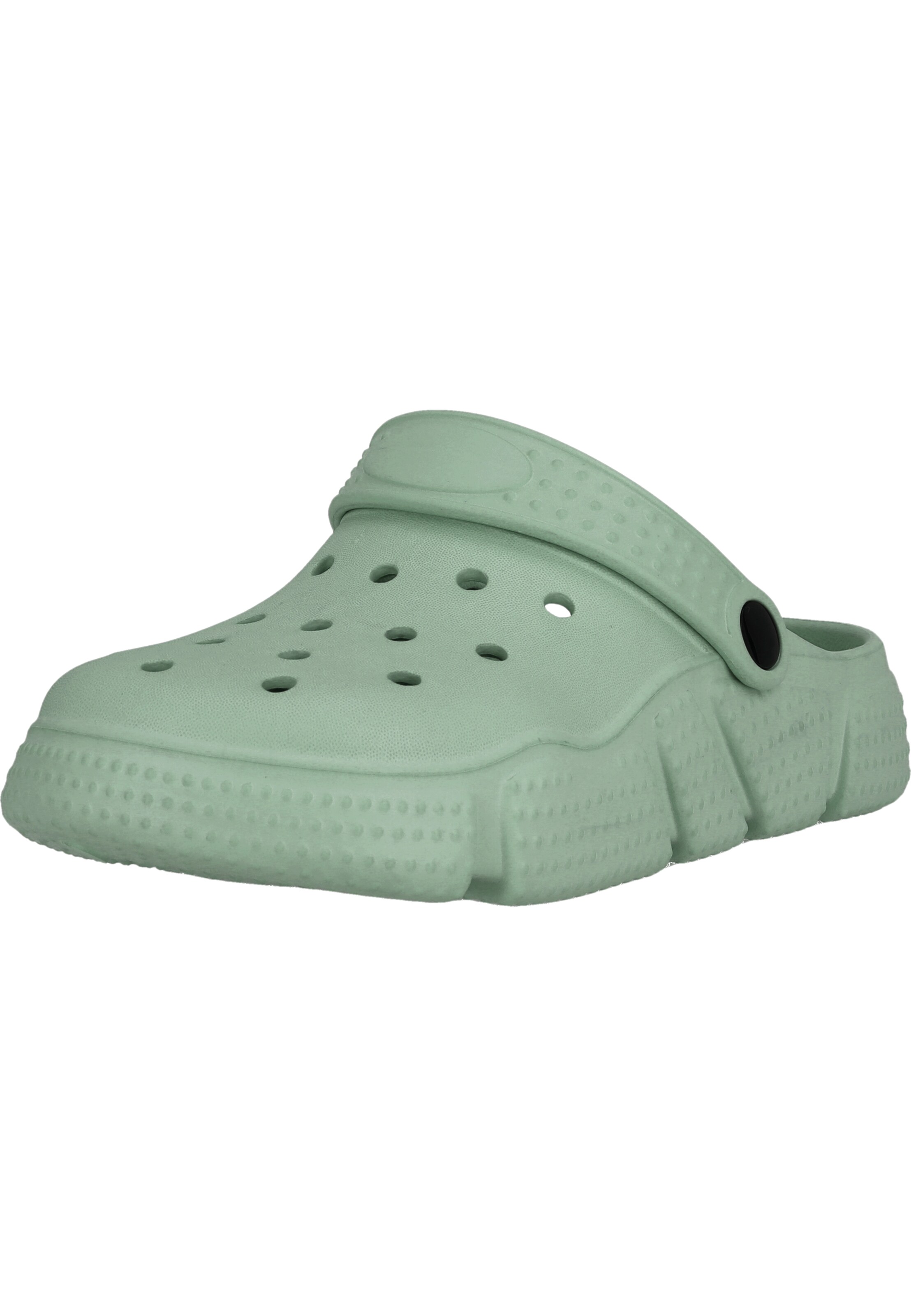 Cruz Clogs 'Pastown' in Green: front