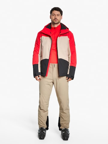 ZIENER Regular Workout Pants 'Tazlin' in Grey