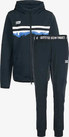 OUTFITTER Trainingspak in Blauw: voorkant