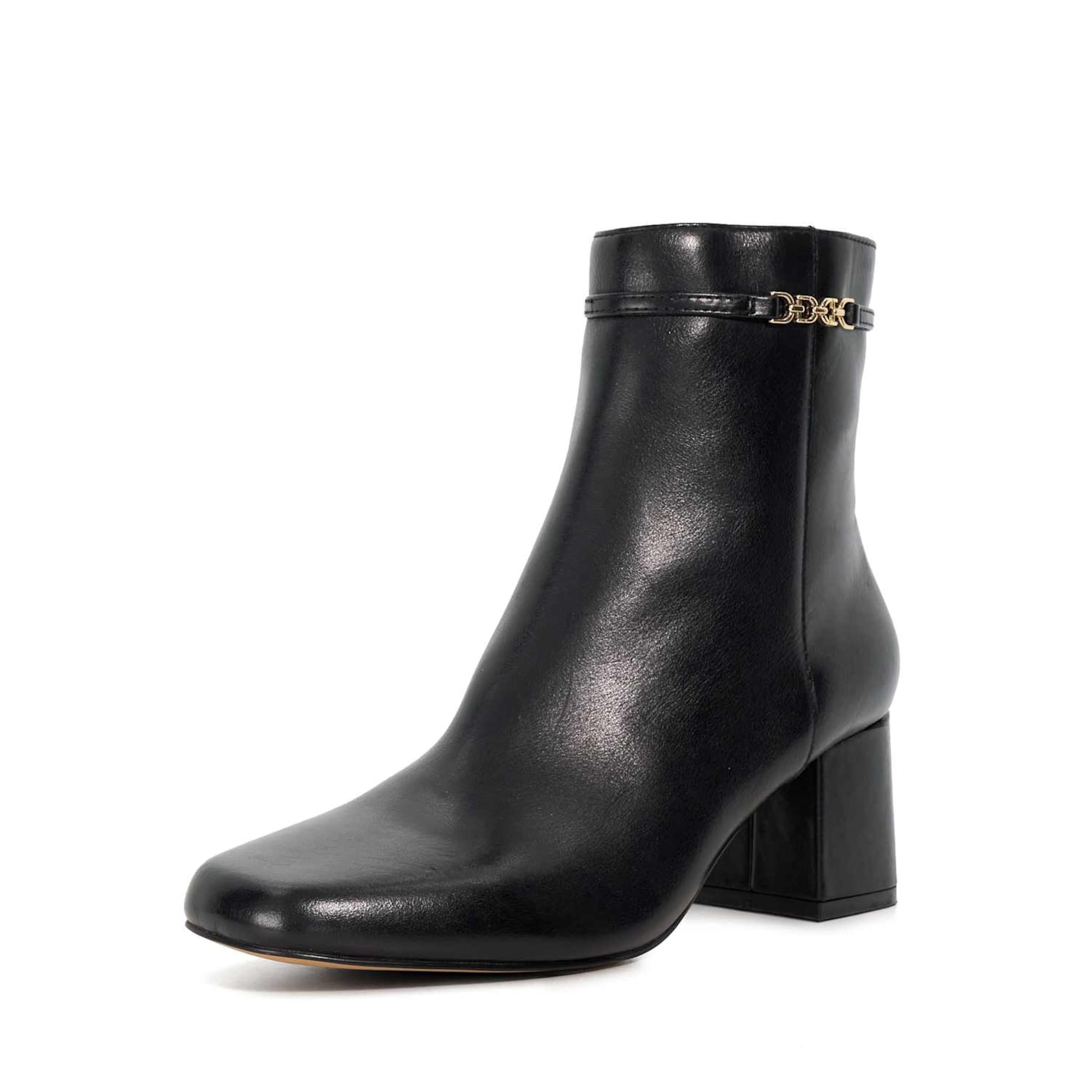 Bottines 'Oaklee' Dune LONDON en noir : devant