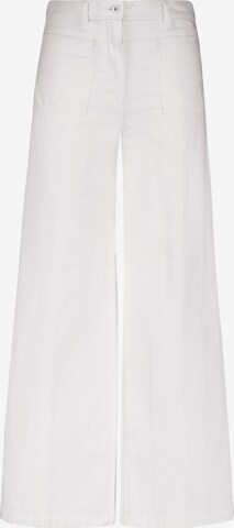 GERRY WEBER Wide Leg Hose 'MIR꞉JA ' in Weiß: predná strana