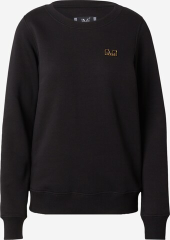19V69 ITALIA Sweatshirt 'BONNIE' in Zwart: voorkant