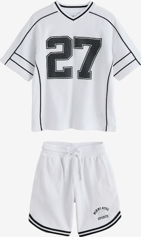 Next Set 'Varsity' in Weiß: Vorderseite