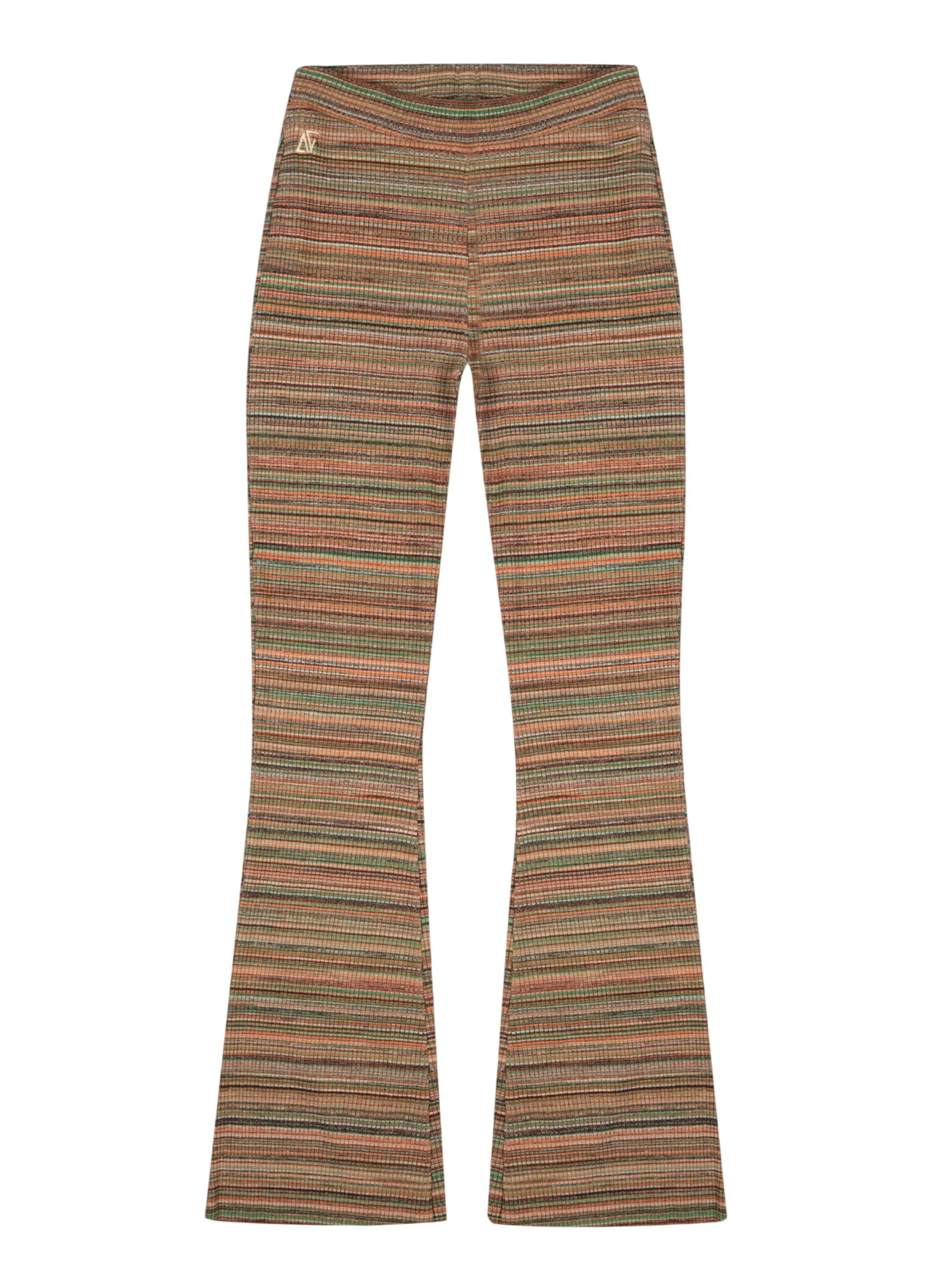 évasé Pantalon BASSIGUE en mélange de couleurs : devant