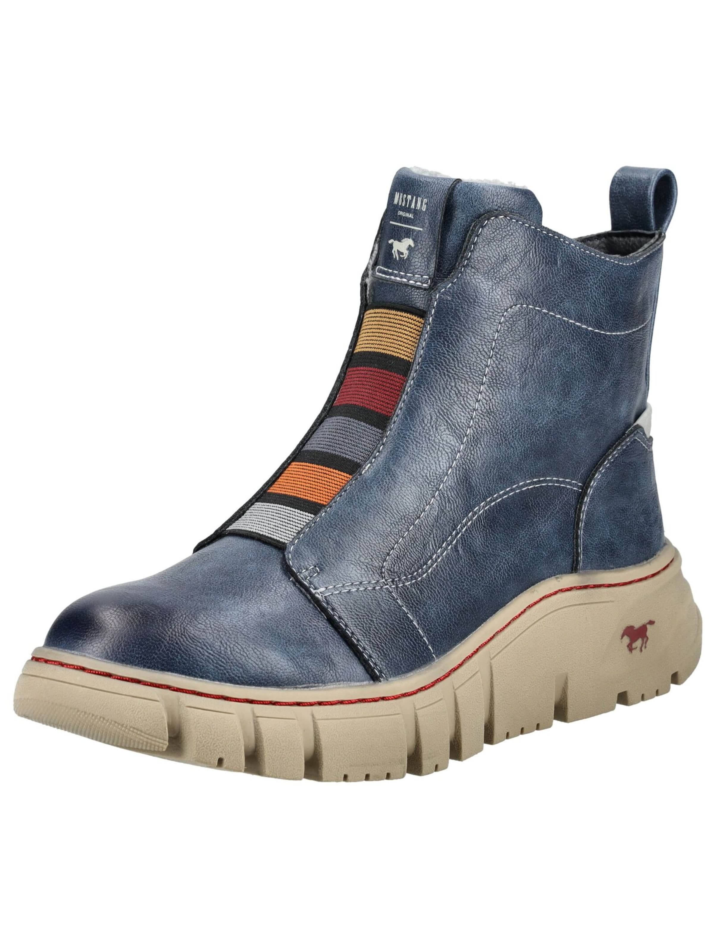 Stivaletto di MUSTANG in blu: frontale