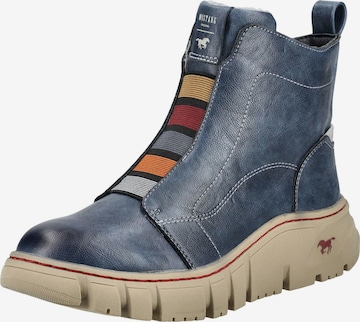 Stivaletto di MUSTANG in blu: frontale