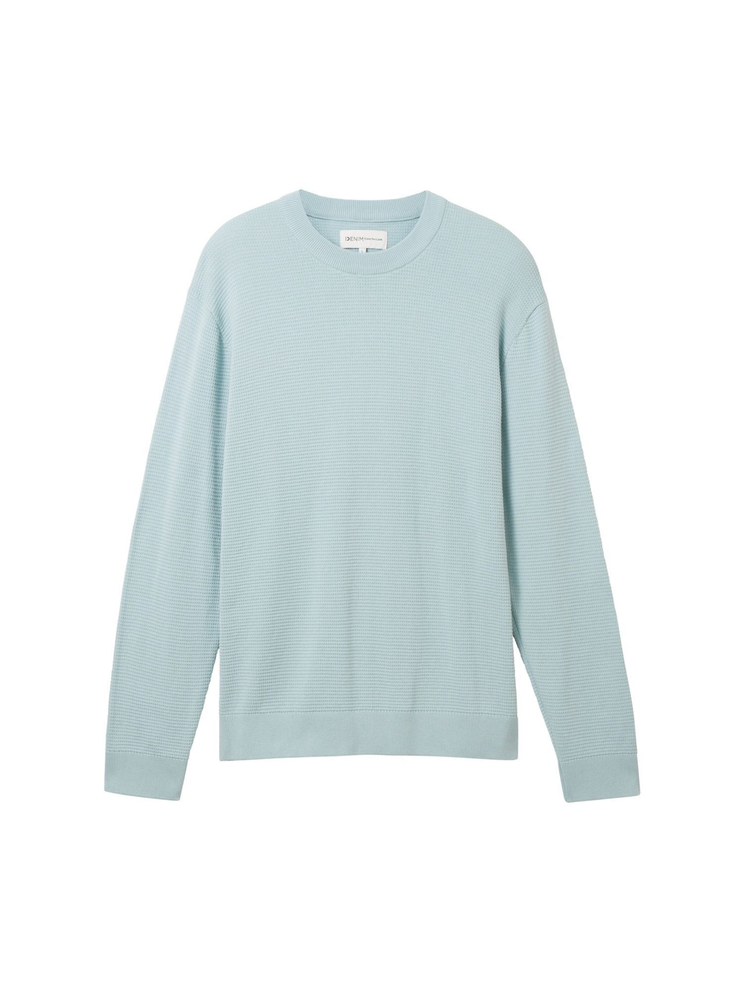 Pull-over TOM TAILOR en vert : devant