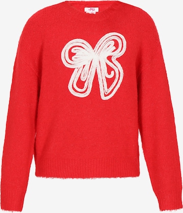 Pull-over MYMO en rouge : devant