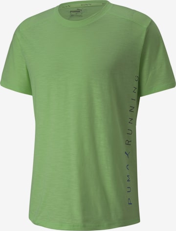 PUMA Performance Shirt in Green: front