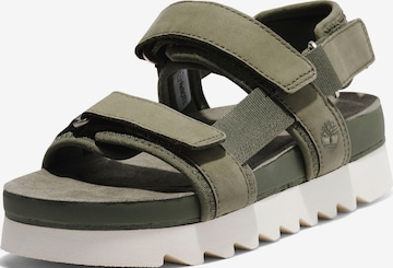 TIMBERLAND Sandals 'Santa Monica' in Green: front