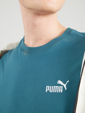 PUMA Koszulka funkcyjna 'ESS No. 1' w kolorze zielony